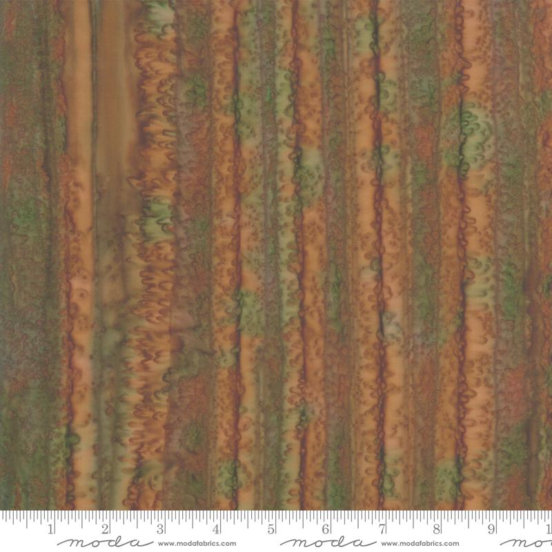 MODA Aloha Batiks 4356-28 Rust - Cotton Fabric