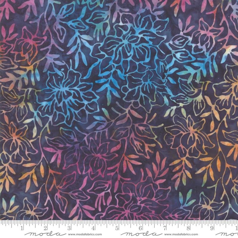 MODA Aloha Batiks 4356-30 Rainbow - Cotton Fabric