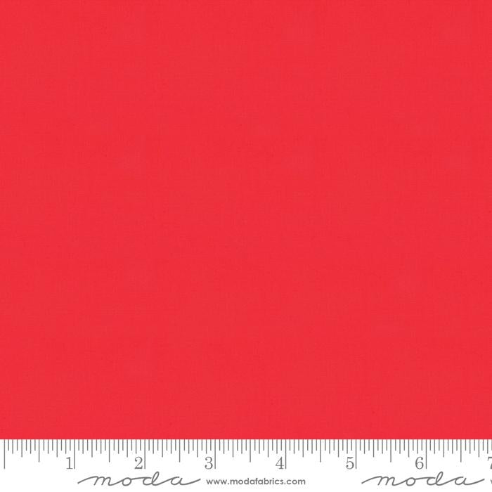 MODA Bella Solids Ruby 9900-382 Red - Cotton Fabric