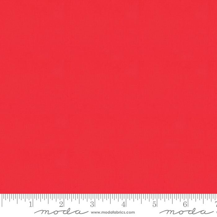 MODA Bella Solids - 9900-382 RUBY - Cotton Fabric