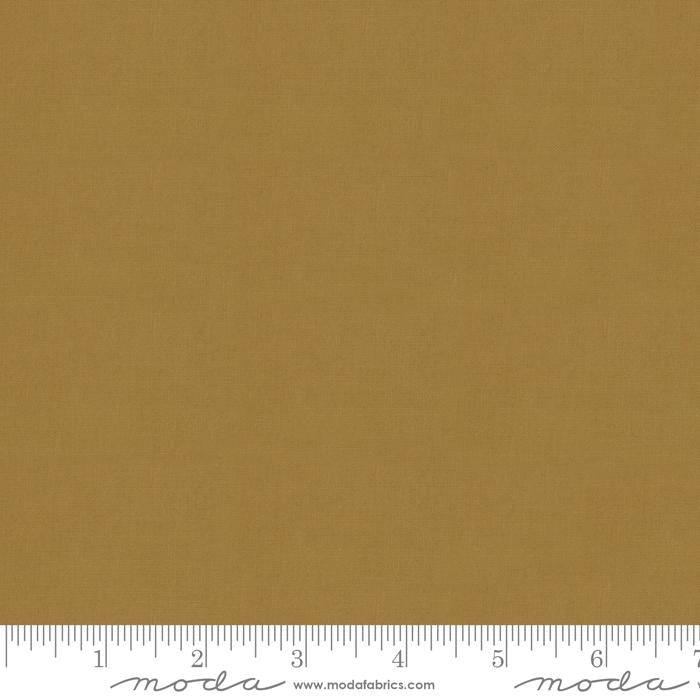 MODA Bella Solids Toffee 9900-405 Gold - Cotton Fabric