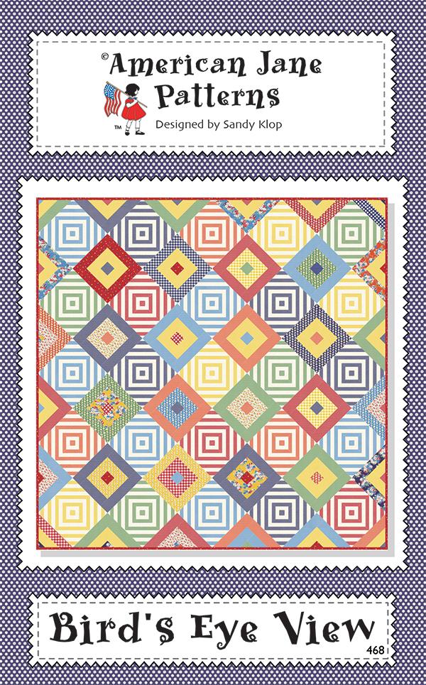 MODA Birds Eye View Quilt Pattern AJ-468 - 70x70