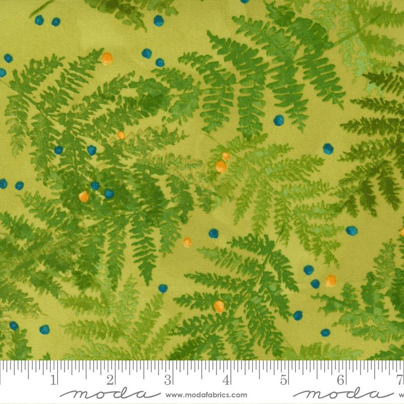 MODA Carolina Lilies 48702-17 Grass - Cotton Fabric