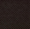 MODA Essential Dots - 8654-41 Jet Black - Cotton Fabric