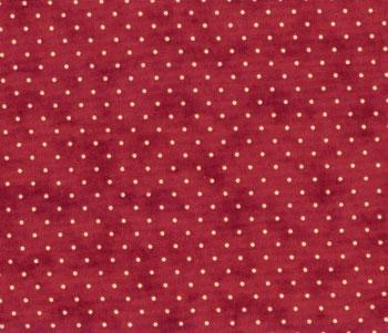 MODA Essential Dots 8654-18 Red - Cotton Fabric