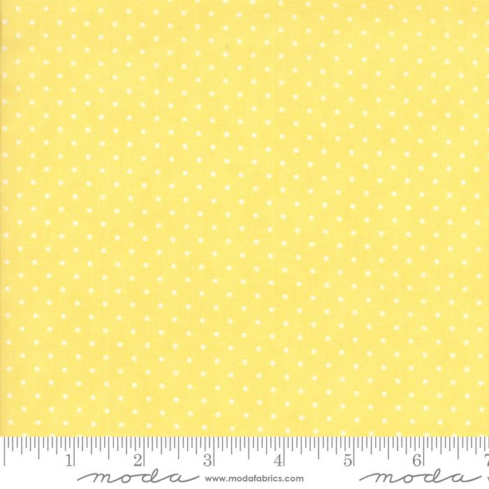 MODA Essential Dots 8654-20 Yellow - Cotton Fabric