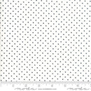 MODA Essential Dots - 8654-57 White Black - Cotton Fabric