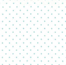 MODA Essential Dots - 8654-65 White Teal - Cotton Fabric