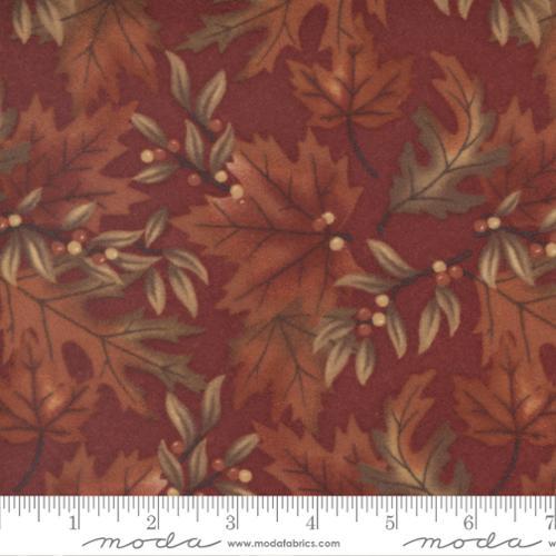 MODA Fall Melody Flannel 6901-16F Crimson - Cotton Flannel Fabric