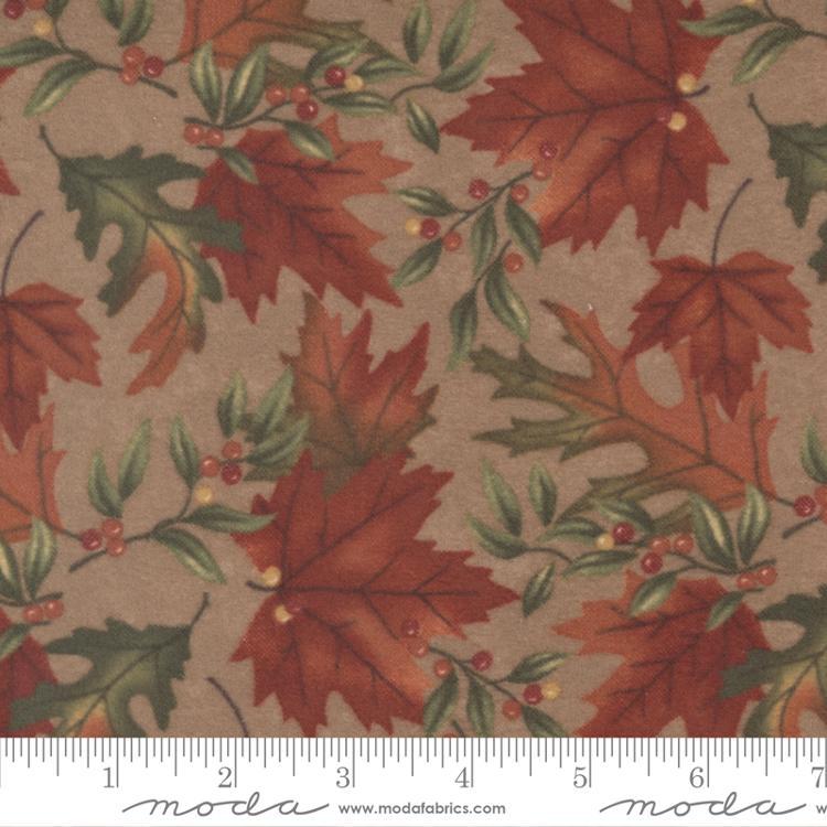 MODA Fall Melody Flannel 6901-17F Tawny - Cotton Flannel Fabric