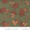 MODA Fall Melody Flannel 6902-12F Olive - Cotton Flannel Fabric