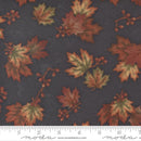 MODA Fall Melody Flannel 6902-18F Black - Cotton Flannel Fabric