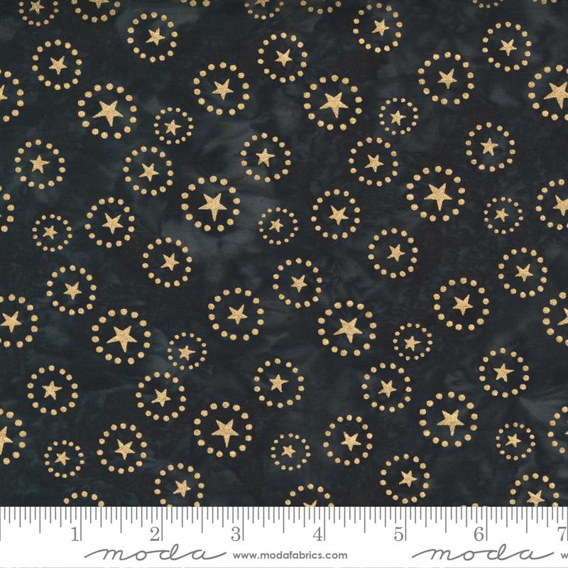MODA Felicity Metallic - 27311-179M Black - Fabric