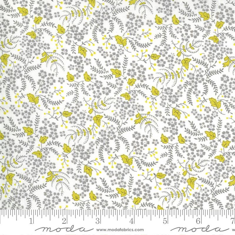 MODA Flowers for Freya 23336-21 Cloud Foggy - Cotton Fabric