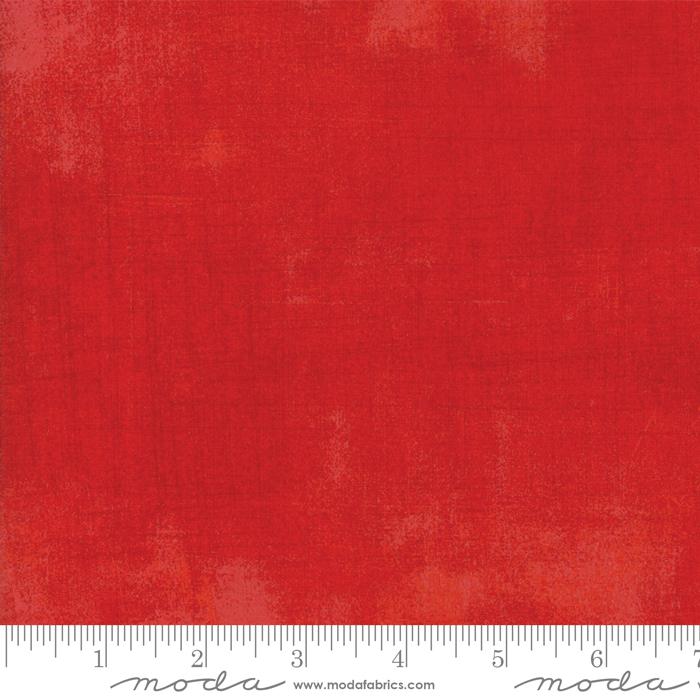 MODA Grunge Basics - 30150-365 Scarlet - Cotton Fabric