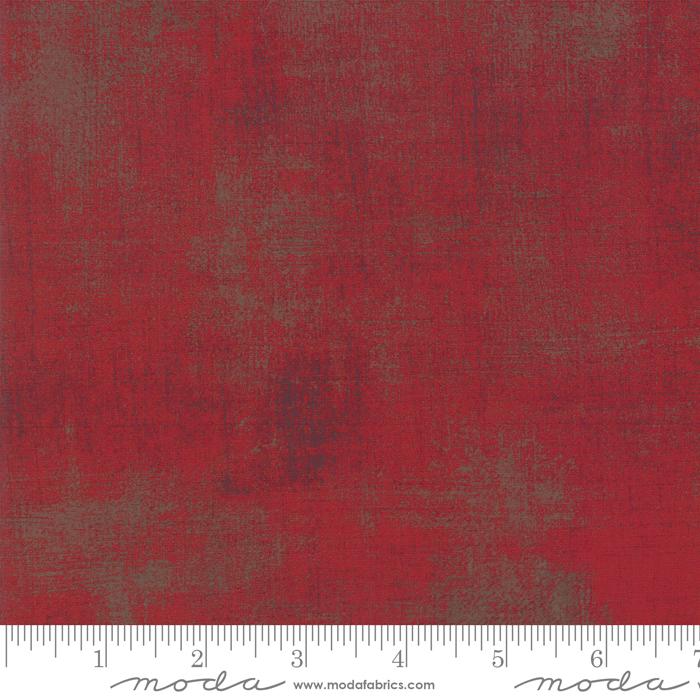 MODA Grunge Basics Maraschino 30150-82 Cherry - Cotton Fabric