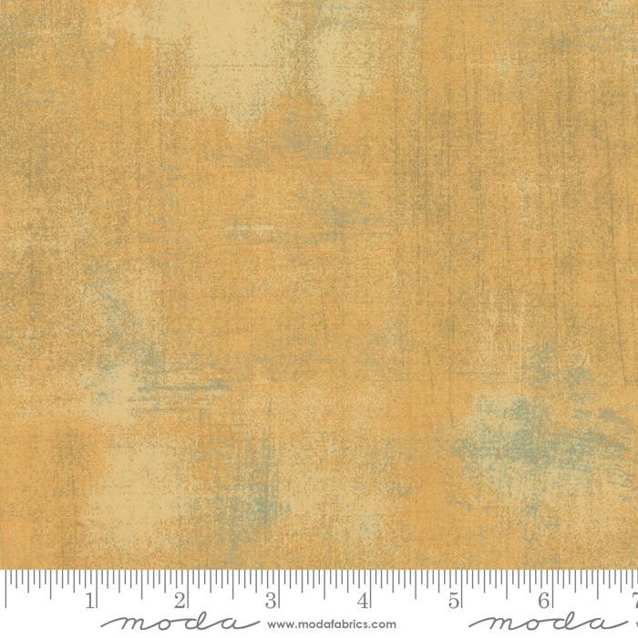 MODA Grunge Basics Moutarde 30150-273 Yellow - Cotton Fabric