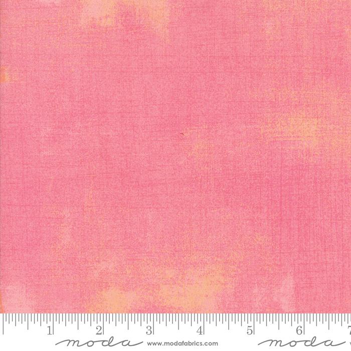 MODA Grunge Basics Peony 30150-377 Pink - Cotton Fabric