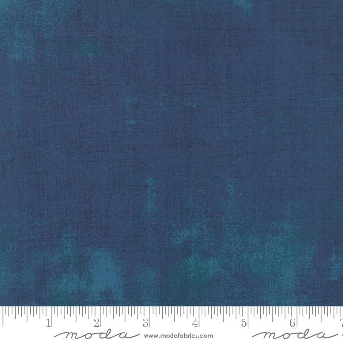 MODA Grunge Basics - 30150-307 Prussian Blue - Cotton Fabric