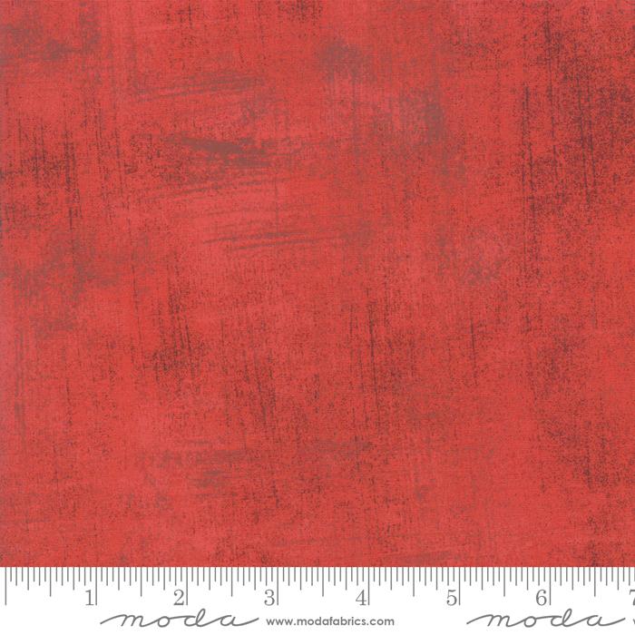 MODA Grunge Basics Radish 30150-139 Red - Cotton Fabric