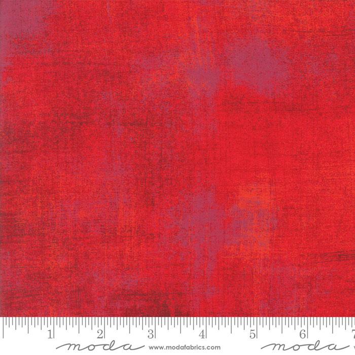 MODA Grunge Basics Rocacco 30150-332 Red - Cotton Fabric