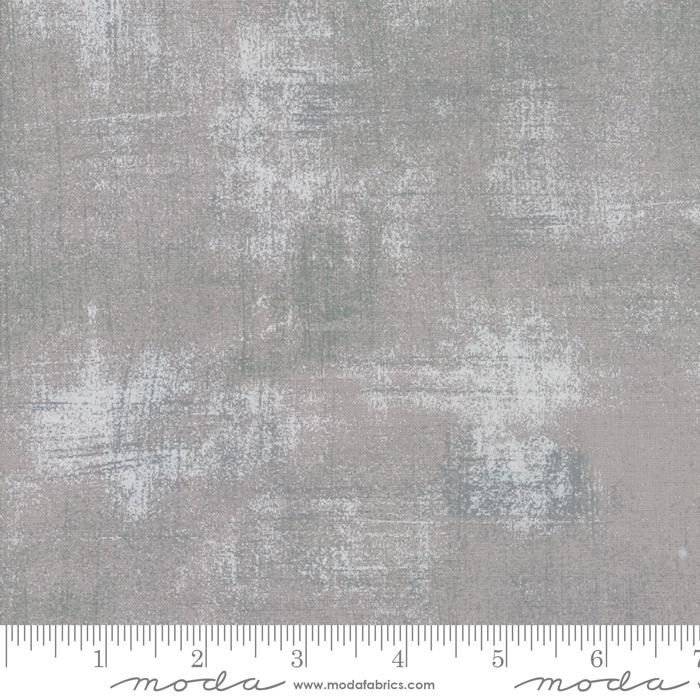 MODA Grunge Basics Silver 30150-418 Grey - Cotton Fabric