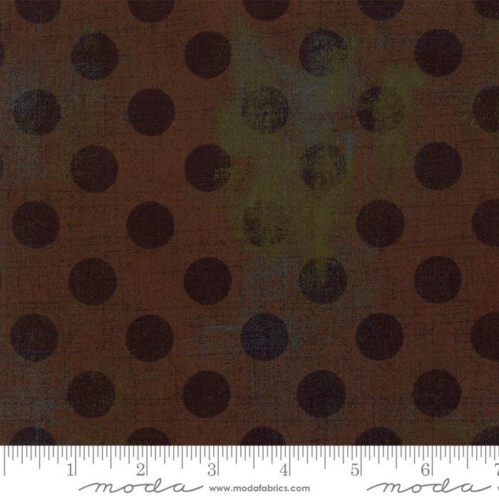 MODA Grunge Hits The Spot Cocoa 30149-14 Brown - Cotton Fabric