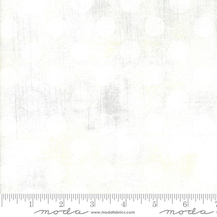 MODA Grunge Hits The Spot Eggshell 30149-35 White - Cotton Fabric