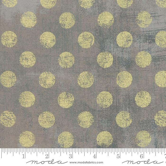 MODA Grunge Hits The Spot Metallic 30149-163M  - Cotton Fabric