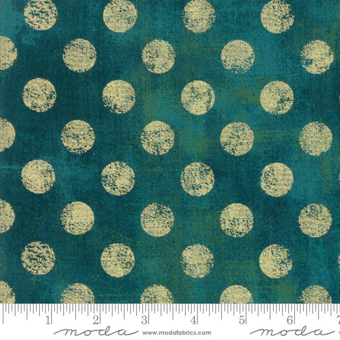 MODA Grunge Hits The Spot Metallic 30149-229M  - Cotton Fabric
