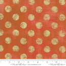 MODA Grunge Hits The Spot Metallic 30149-285M Pumpkin - Cotton Fabric
