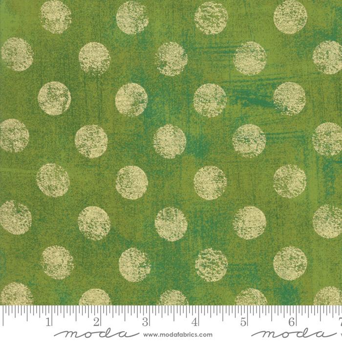 MODA Grunge Hits The Spot Metallic 30149-496M  - Cotton Fabric