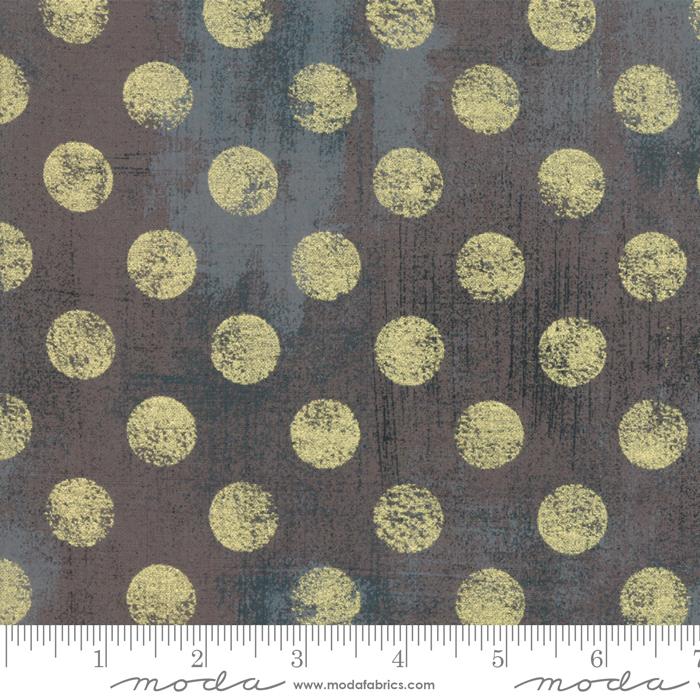 MODA Grunge Hits The Spot Metallic 30149-526M  - Cotton Fabric