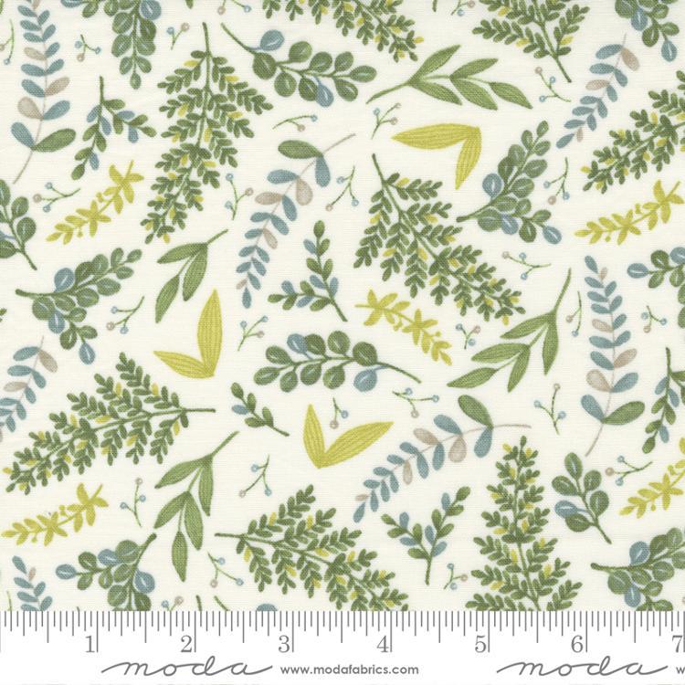 MODA Happiness Blooms - 56052-11 White Washed - Cotton Fabric