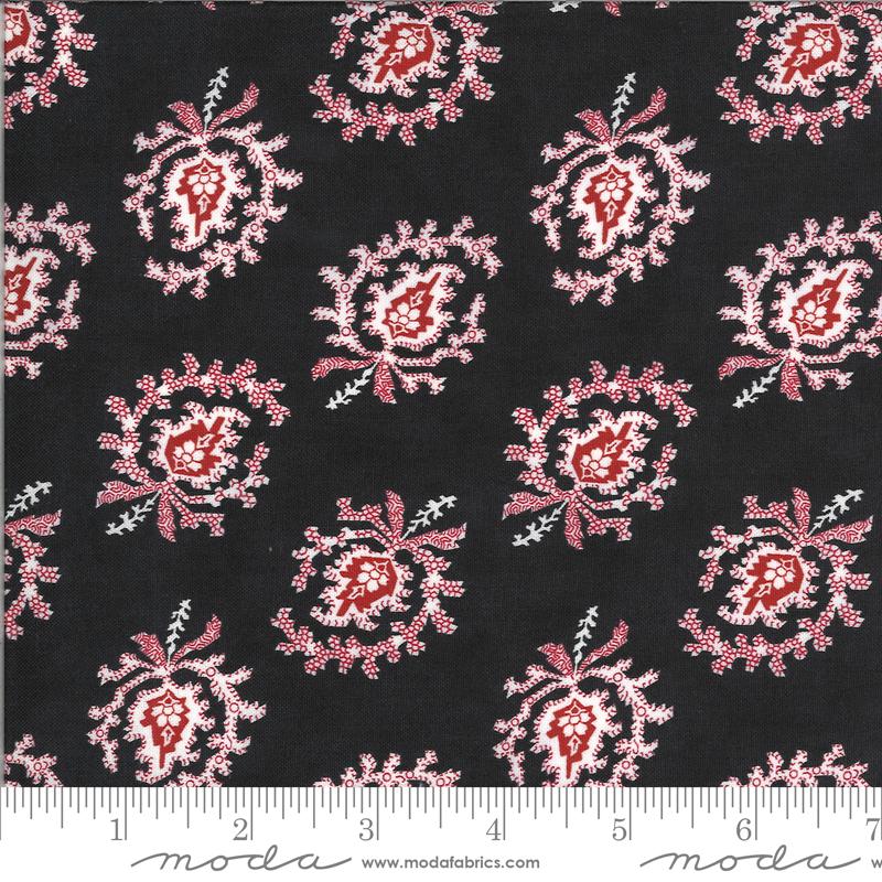 MODA Harbor Springs Charcoal 14901-18 - Cotton Fabric