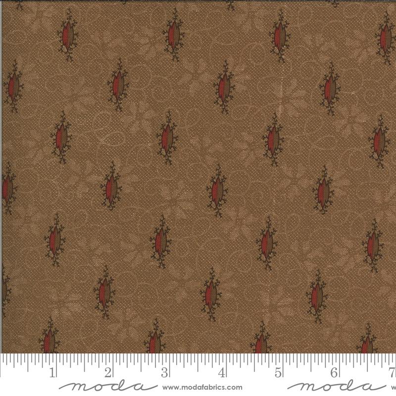 MODA Hopewell 38110-16 Cocoa - Cotton Fabric