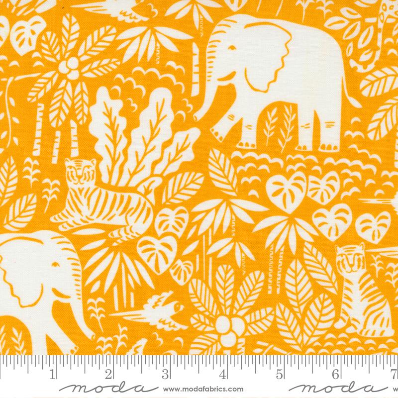 MODA Jungle Paradise 20785-14 Tiger - Cotton Fabric