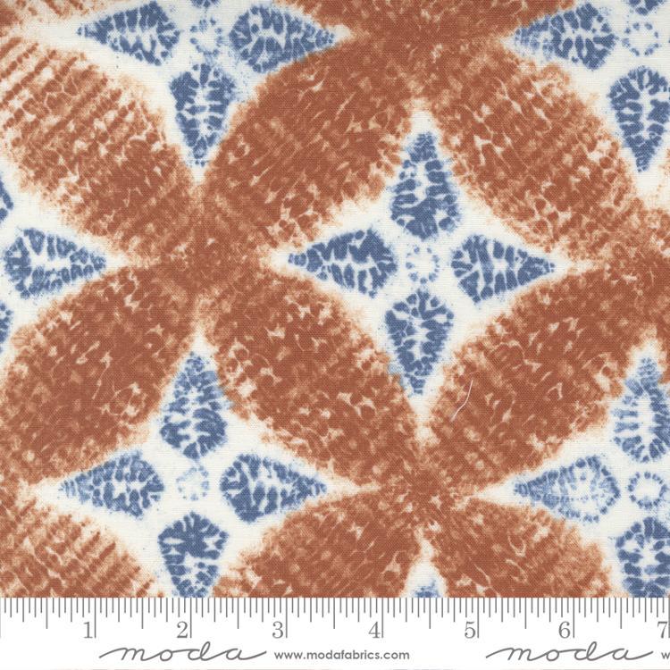 MODA Kawa 48080-22 Porcelain Rust - Cotton Fabric