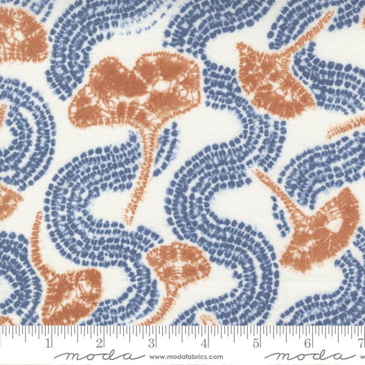 MODA Kawa 48081-18 Porcelain Pacific Blue - Cotton Fabric