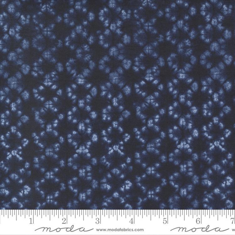 MODA Kawa 48087-11 Indigo - Cotton Fabric