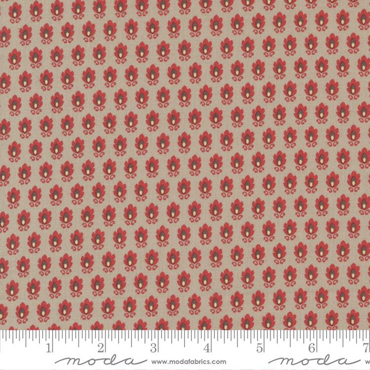 MODA La Grande Soiree 13928-15 Roche Faded Red - Cotton Fabric