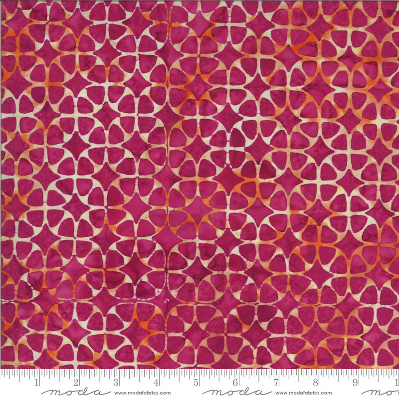 MODA Malibu Batiks 4357-14 Orchid - Cotton Batik Fabric