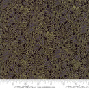 MODA Morris Holiday 108" 11144-15M Ebony - Cotton Fabric
