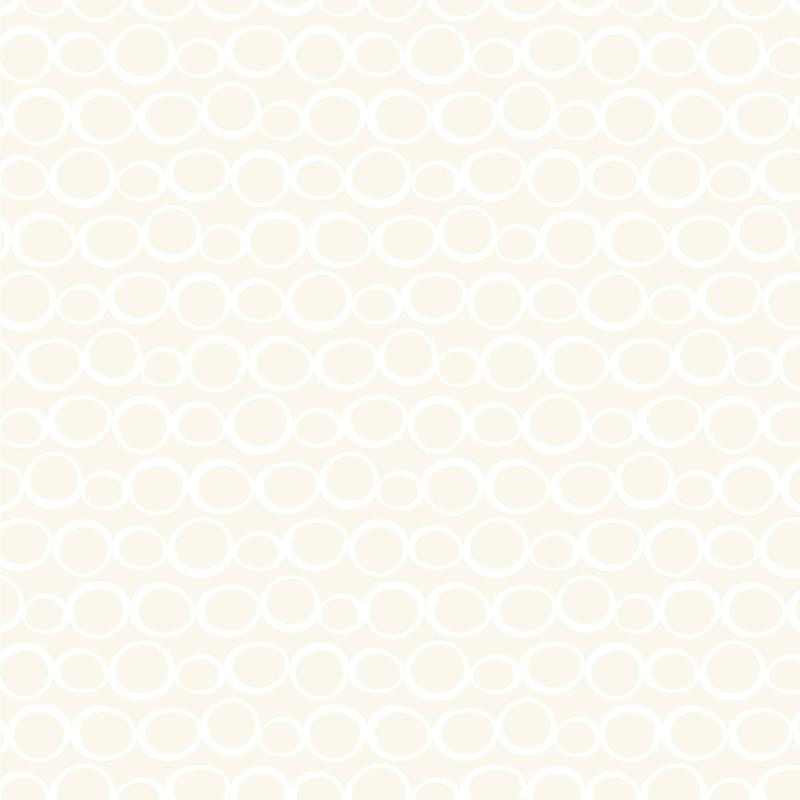 MODA Muslin Mates Bubbles 9975-11 White - Cotton Fabric