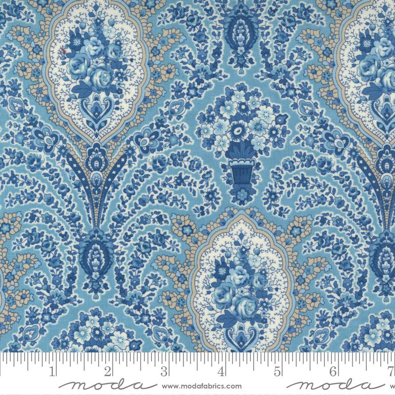 MODA Newport 14930-14 Light Blue - Cotton Fabric