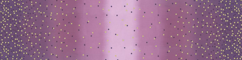 MODA Ombre Confetti Metallic Mauve 10807-319M - Cotton Fabric