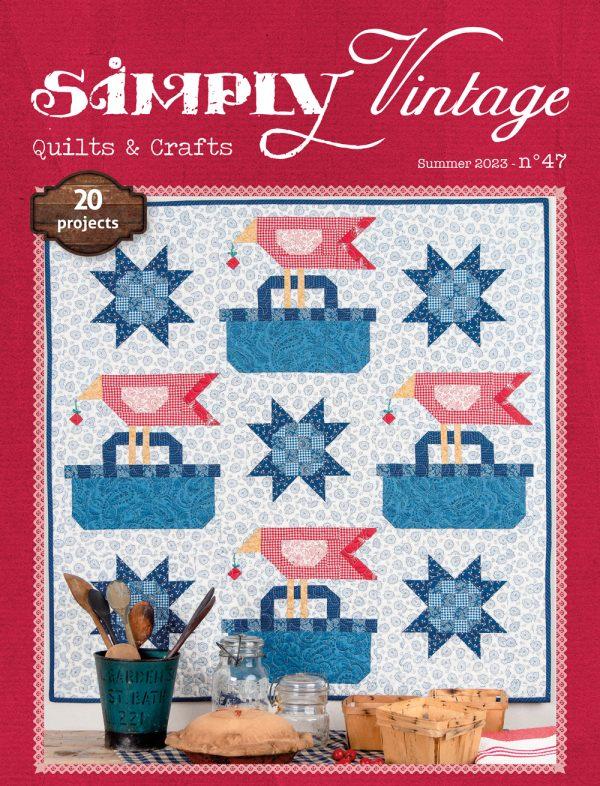 MODA Quiltmania Simply Vintage - QM-SV47 - Books