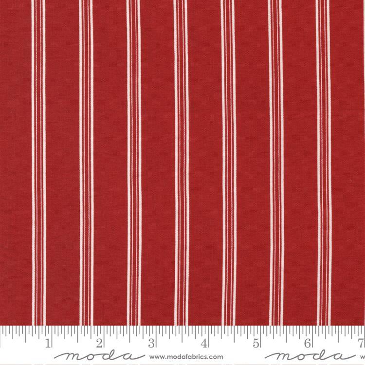 MODA Red and White Gatherings - 49194-13 Crimson - Cotton Fabric