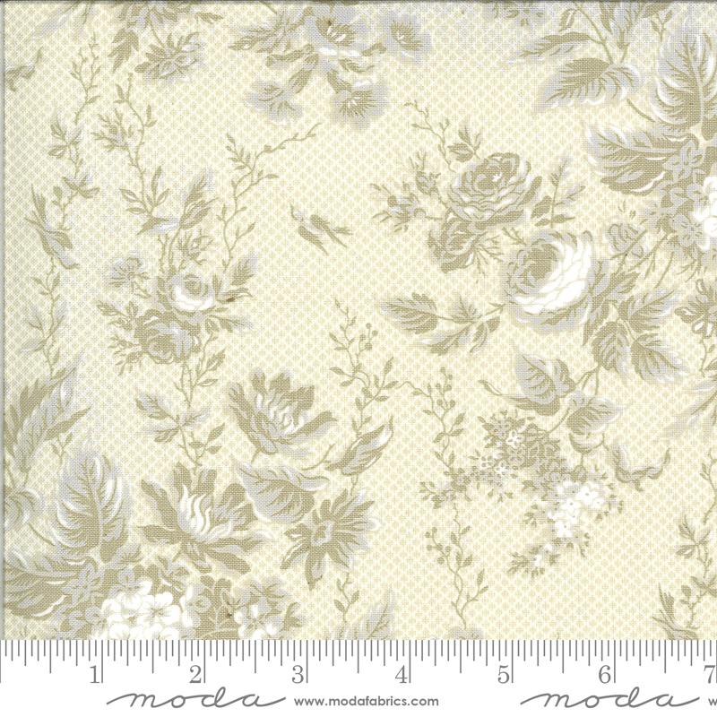 MODA Roselyn 14910-27 Tonal Ivory - Cotton Fabric