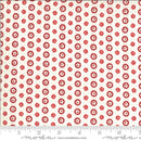MODA Roselyn 14913-16 Ivory Red - Cotton Fabric